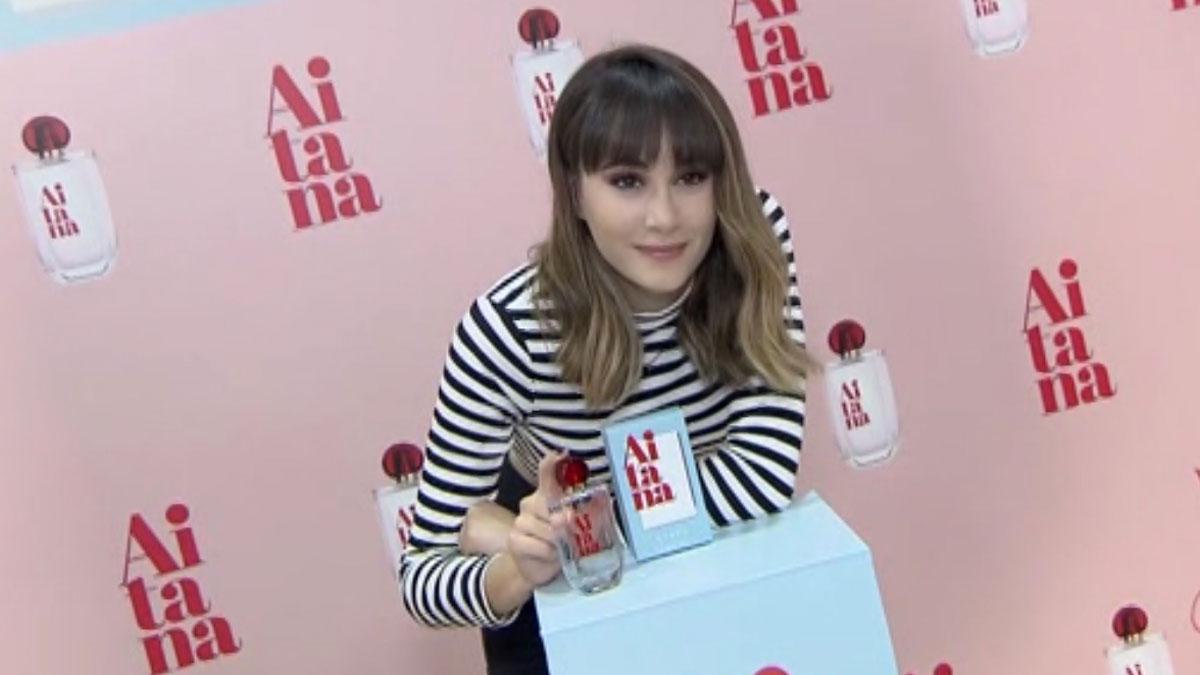 Aitana presenta su primera colonia.