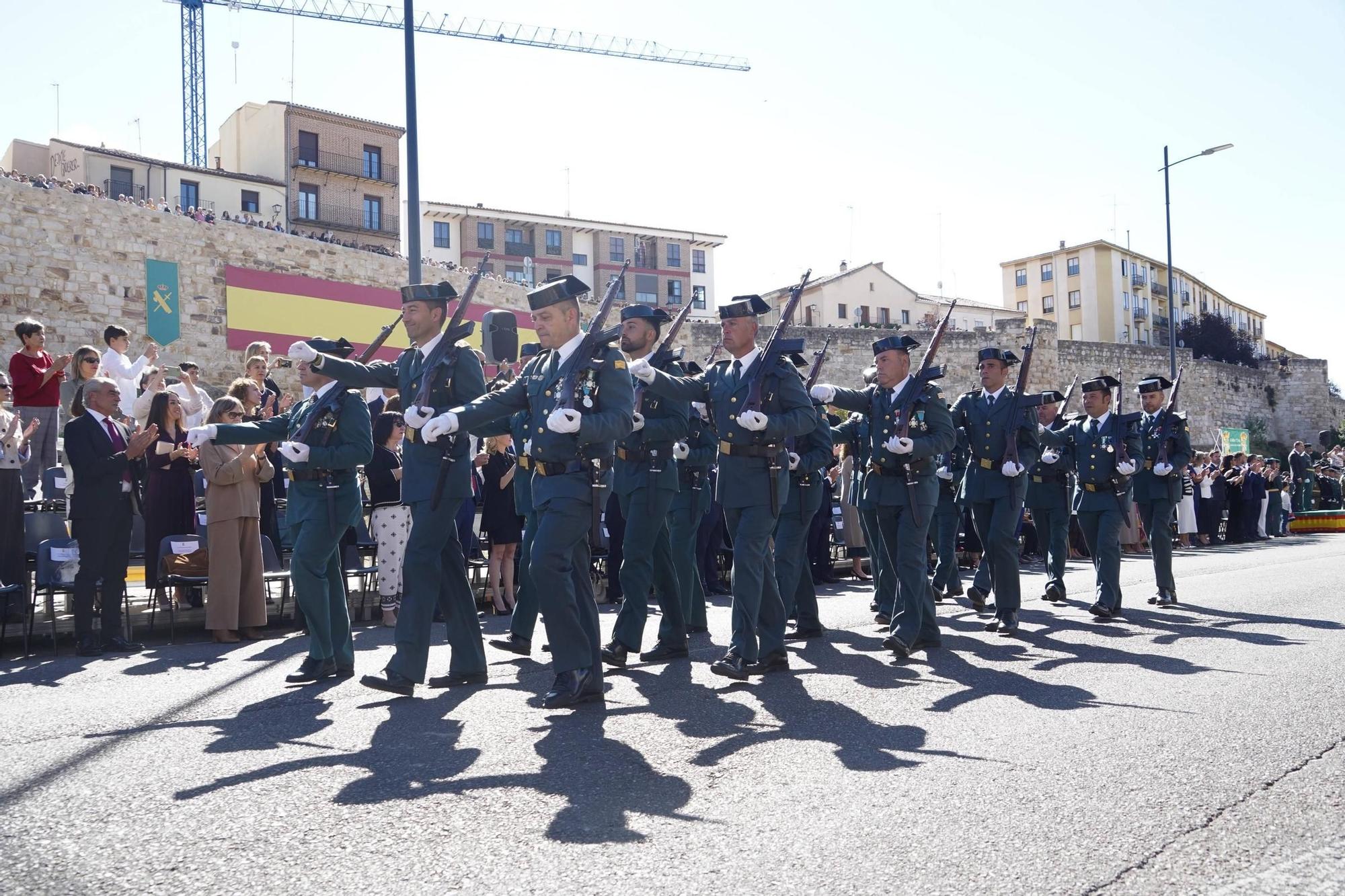 La Guardia Civil de Zamora honra a su patrona la Virgen del Pilar