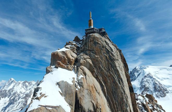 Aiguille du Midi, Francia, Los Alpes