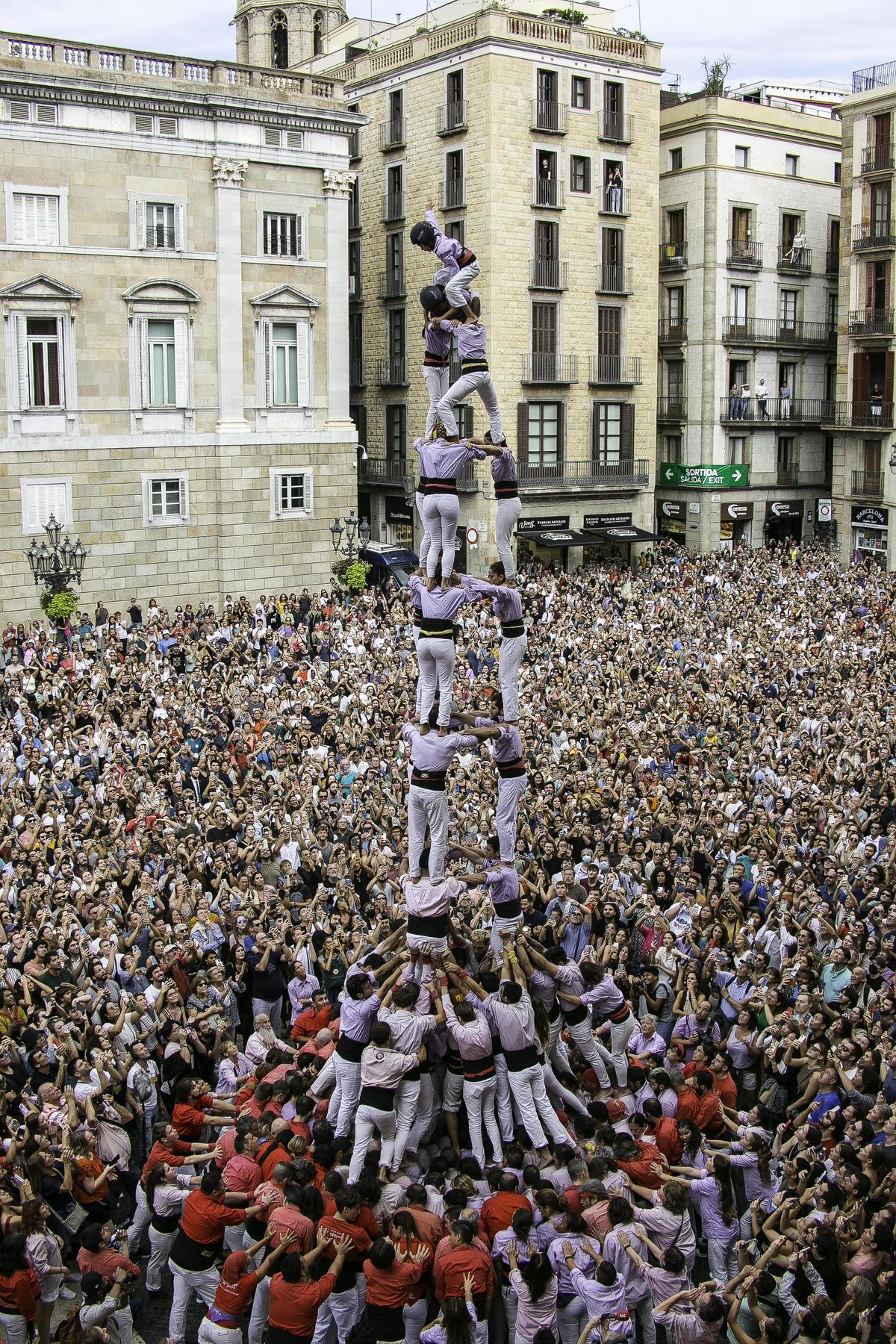 Diada castellera de la Mercè 2022