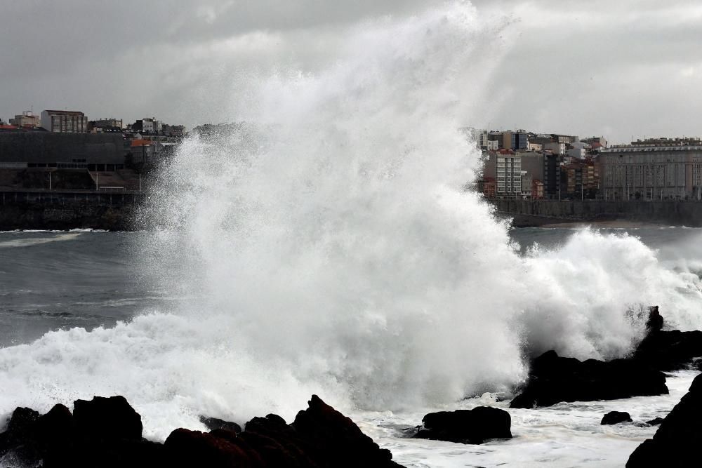 Temporal costero en A Coruña