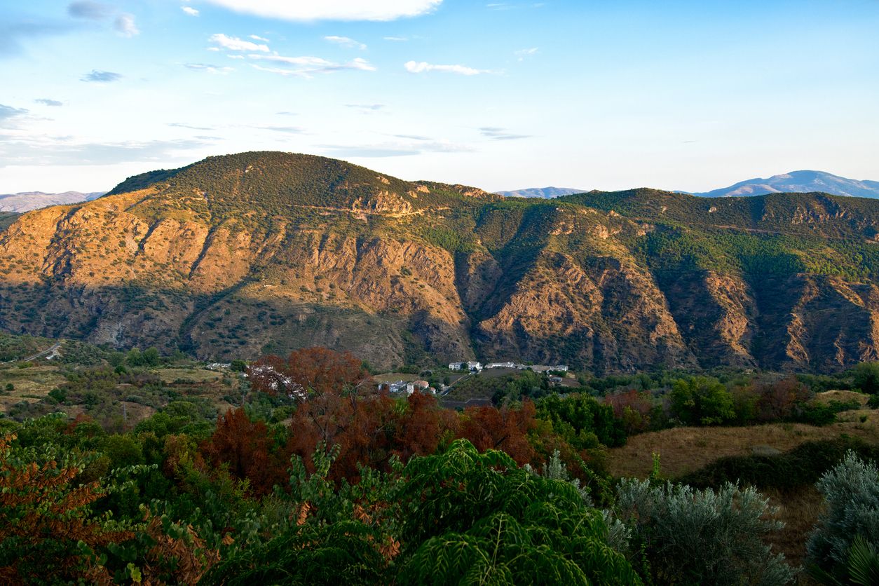 Vistas de la Alpujarra.