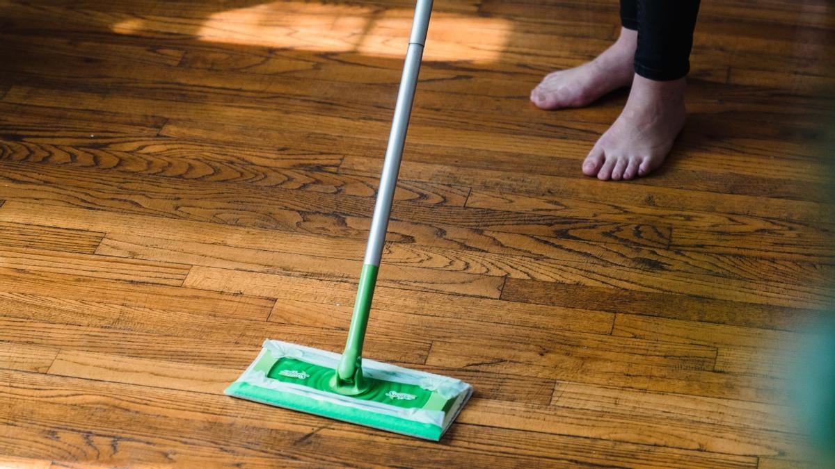 Nueva Mopa para Limpieza de Suelos de Madera