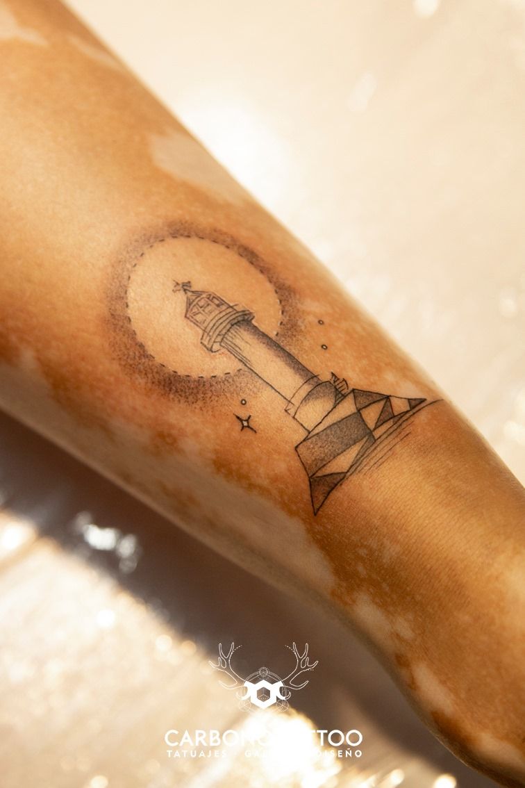 Interpretación del Faro del Museo del Mar. // Miguel Castro (Carbono Tattoo)