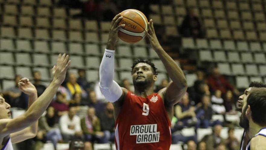 Hester en una jugada d&#039;un partit a Fontajau