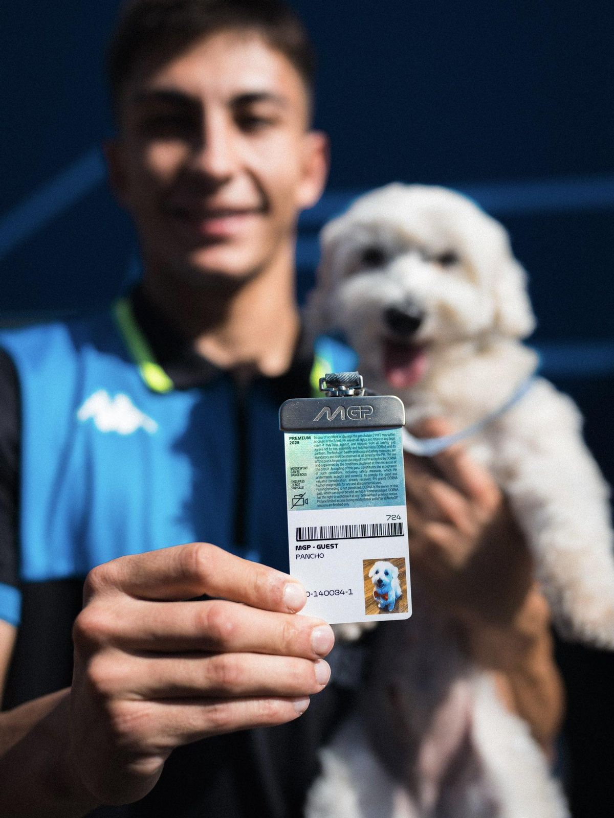 Raúl Fernández con Pancho