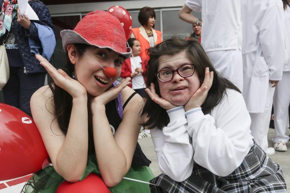 Celebración del día del niño hospitalizado en el HUCA