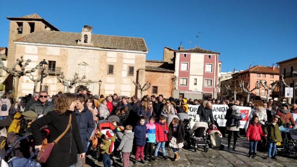 Manifestación en defensa de la Sanidad en Toro