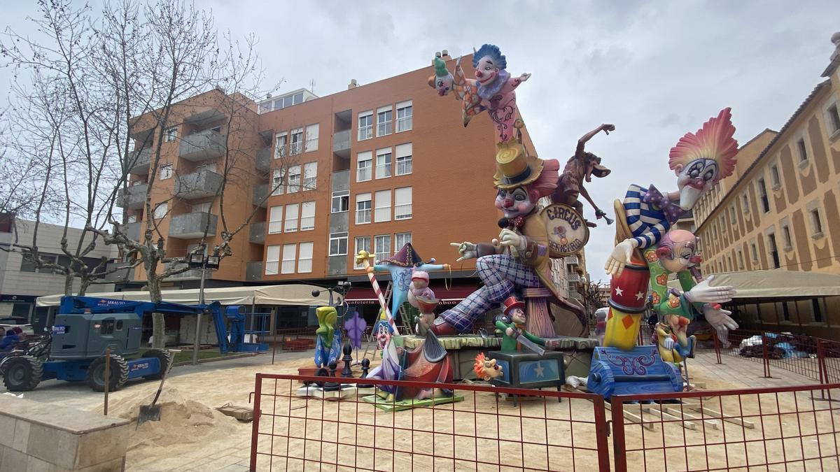 Monumento de la falla La Barraca.