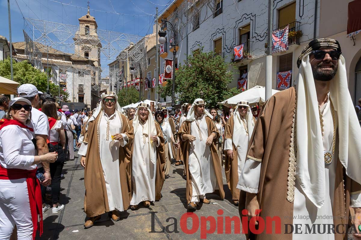 Moros y Cristianos en la mañana del dos de mayo en Caravaca