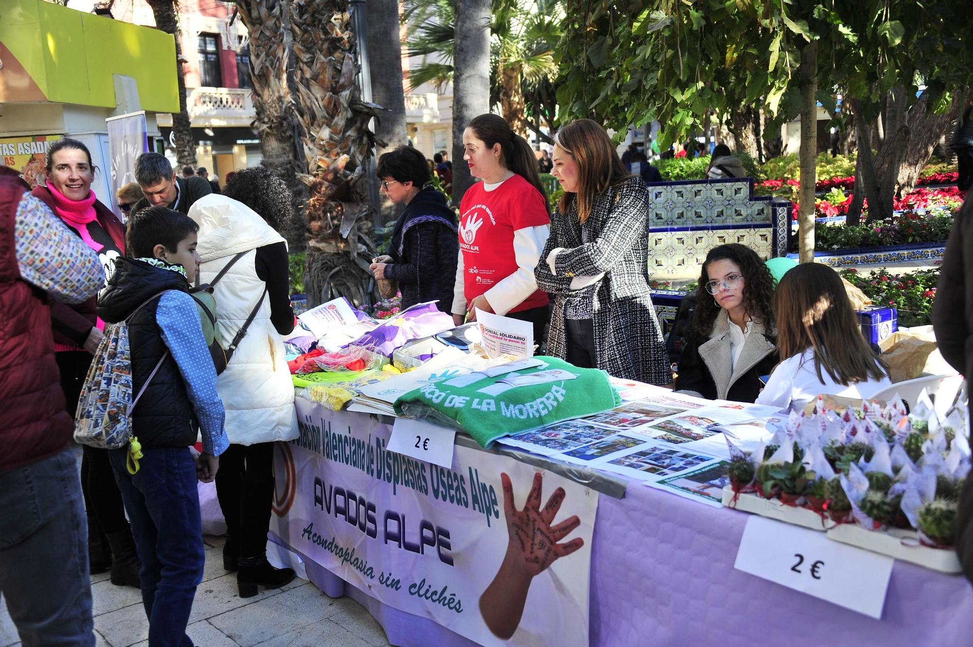 Mercadillo del Dia de la Discapacidad en la Glorieta