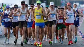 Álvaro Martín abre el 'Superjueves' con un bronce en 20 km marcha