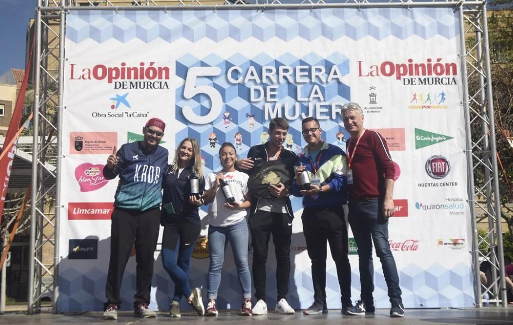 Carrera de la Mujer de Murcia. Pódium