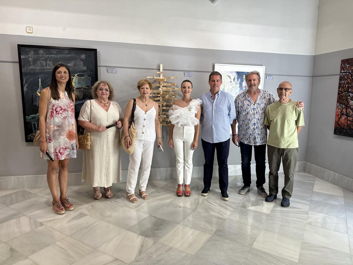 Inauguración de la Mostra de Pintors i Escultors de Xàtiva.