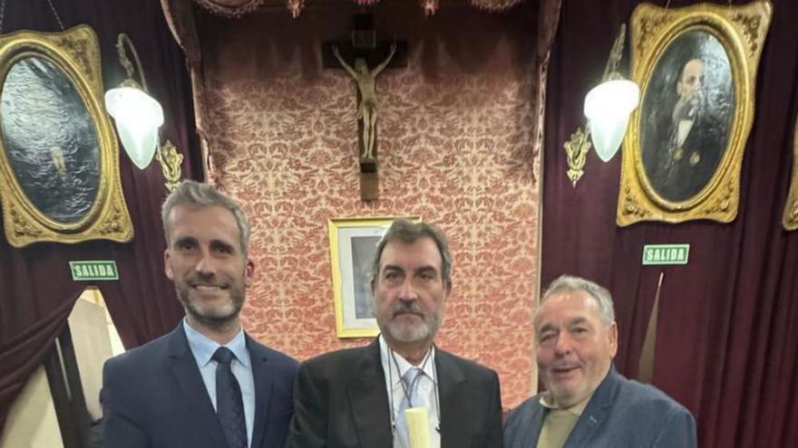 José Luis Carreras Delgado, Raúl Cuevas y Luis M. Tobajas. | SERVICIO ESPECIAL