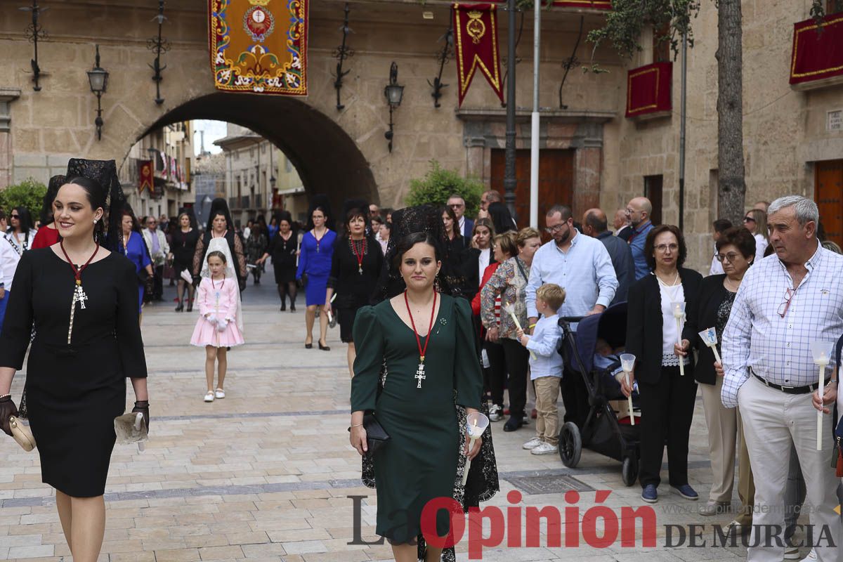 Fiestas de Caravaca: Procesión de regreso a la Basílica