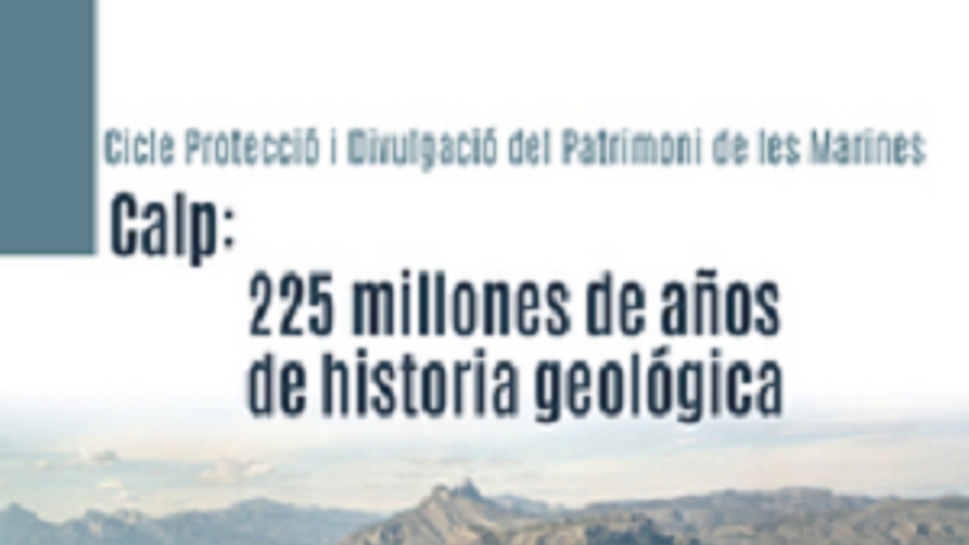 Calp: 225 millones de años de historia geológica