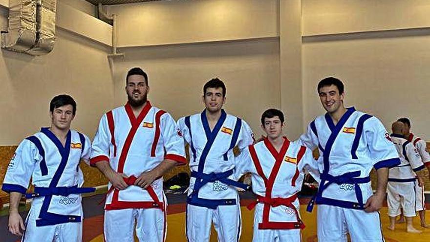 Judo El Girona Judo brilla al Mundial de Kures