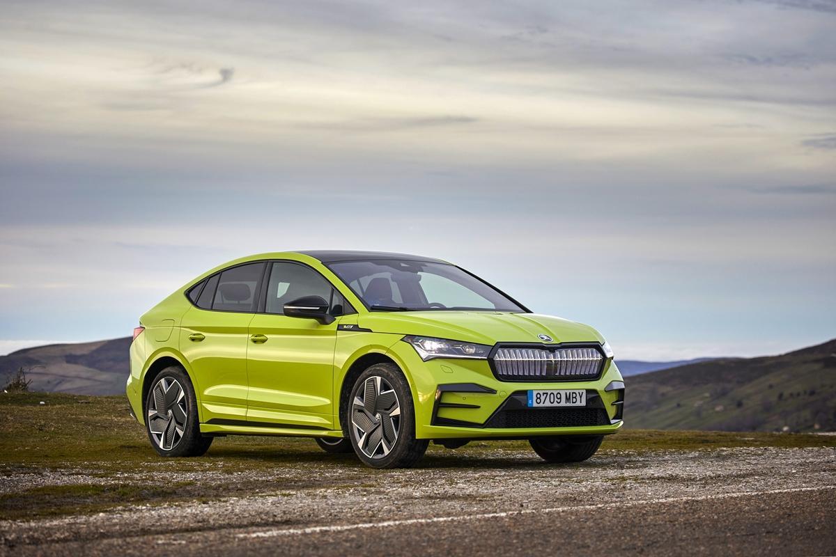 Skoda Enyaq Coupé RS, modelo 100% eléctrico.