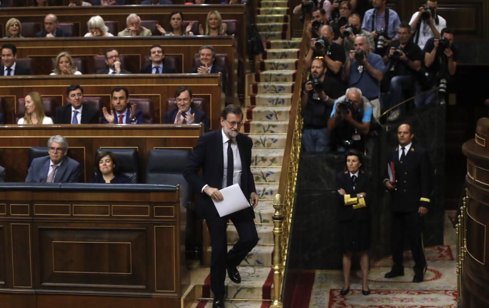 Debate de la moción de censura contra Rajoy