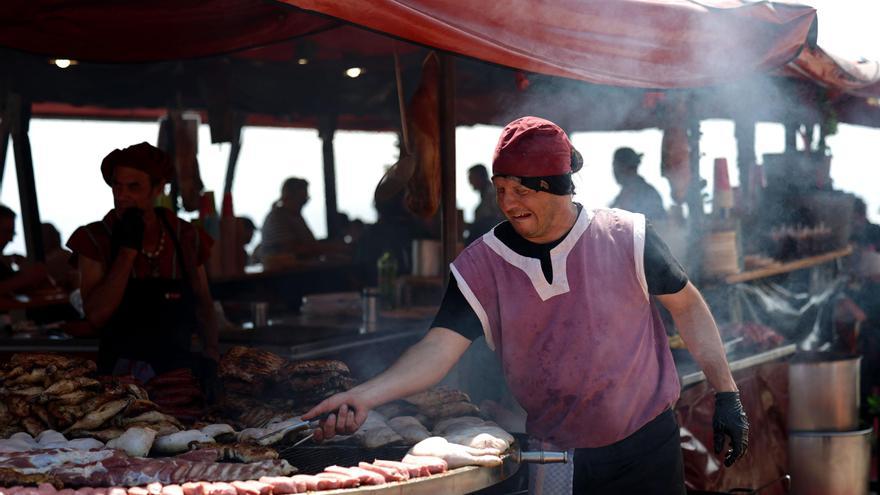 Mira aquí las imágenes de la oferta gastronómica de la Feria Medieval de Ibiza