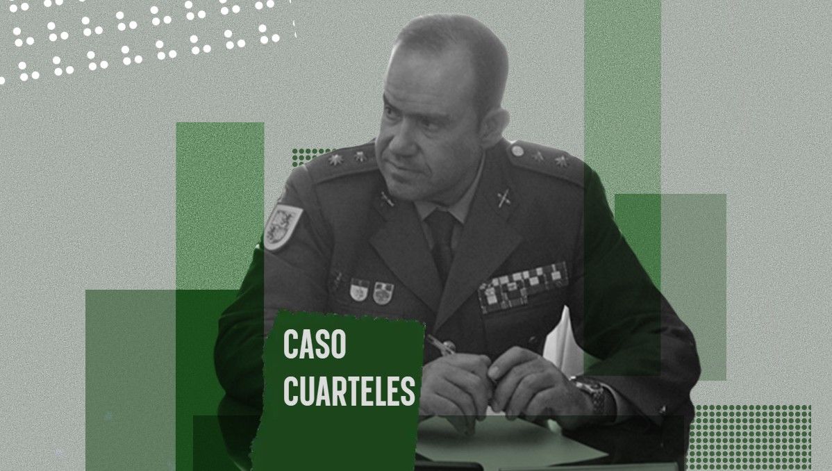 El teniente coronel Carlos Alonso