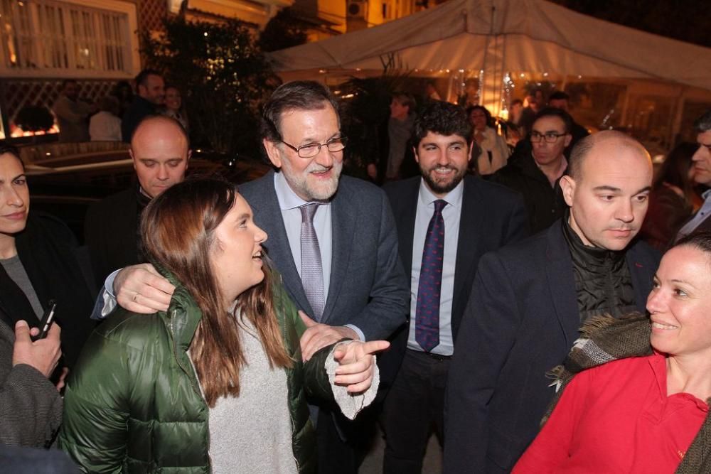 Rajoy visita por sorpresa Cartagena