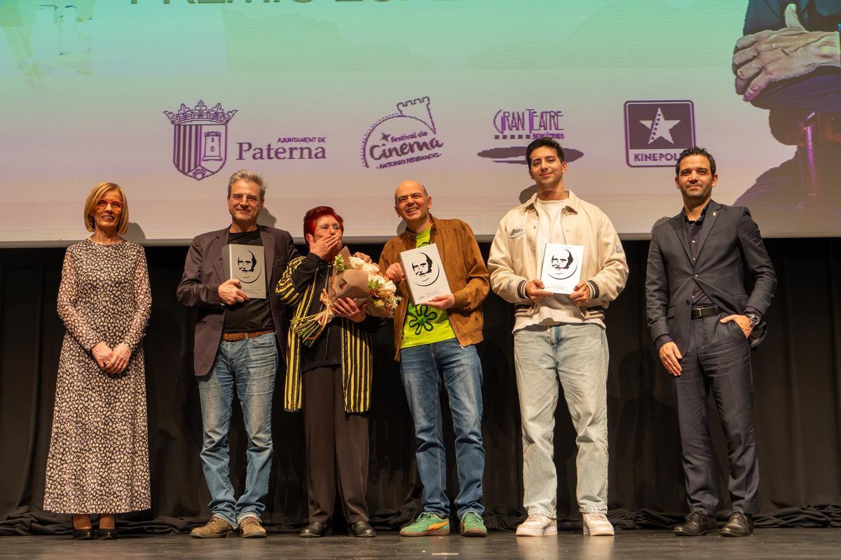 Gala entrega premios XI Festival de Cine Antonio Ferrandis de Paterna celebrada el pasado sábado.