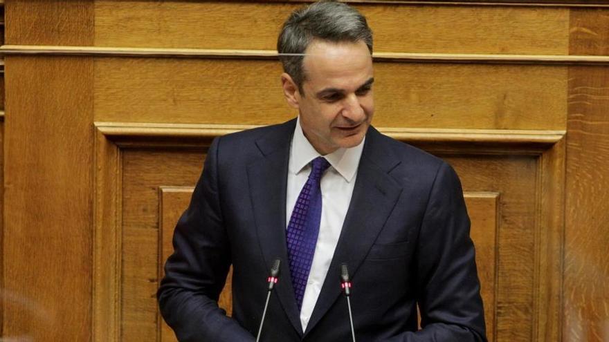 El primer ministro de Grecia, Kyriakos Mitsotakis.