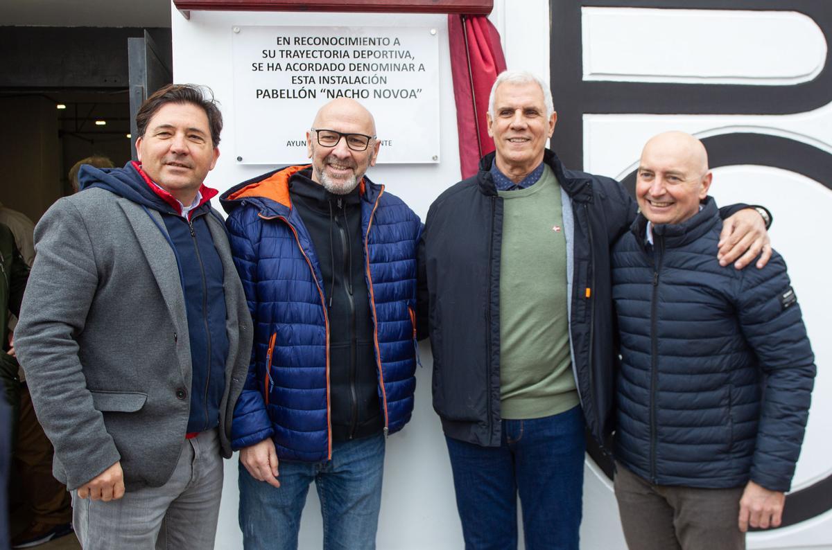 El pabellón Ciudad Jardín añade el nombre de Nacho Novoa