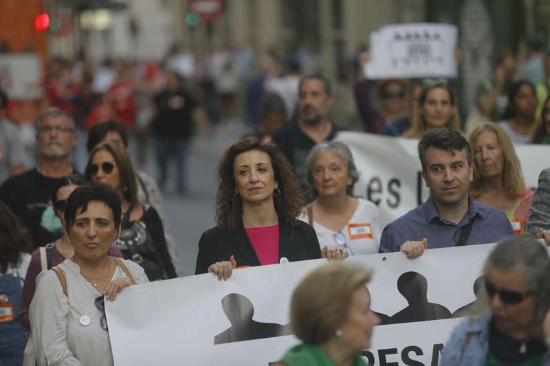 Manifestación de Pobresa Zero en València