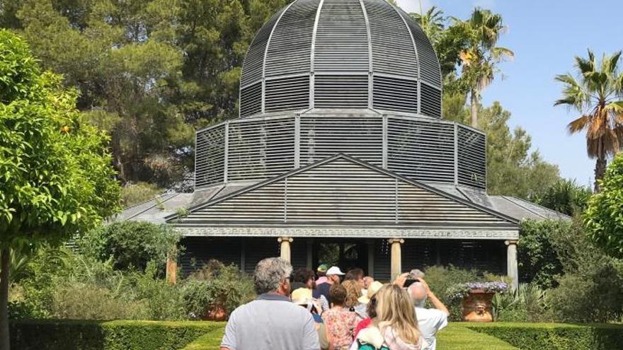 El jardín de l´Albarda en Pedreguer.