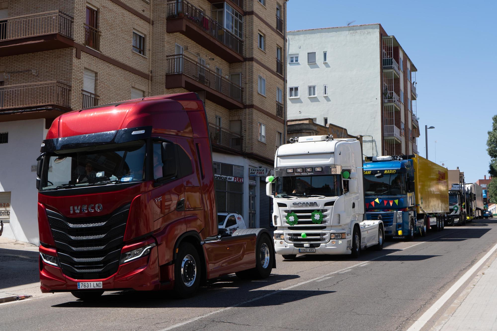 GALERÍA | Los camioneros de Zamora honran a su patrón San Cristóbal