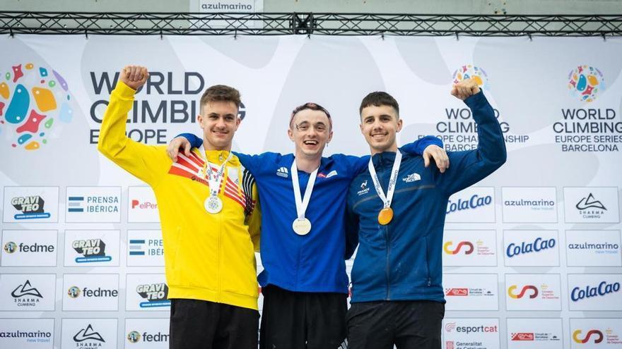 Entrevista a Maximillian Milne, ganador de boulder masculino en GRAVITEO