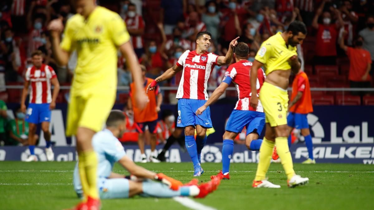 El Villarreal se dejó empatar en el descuento ante el Atlético.