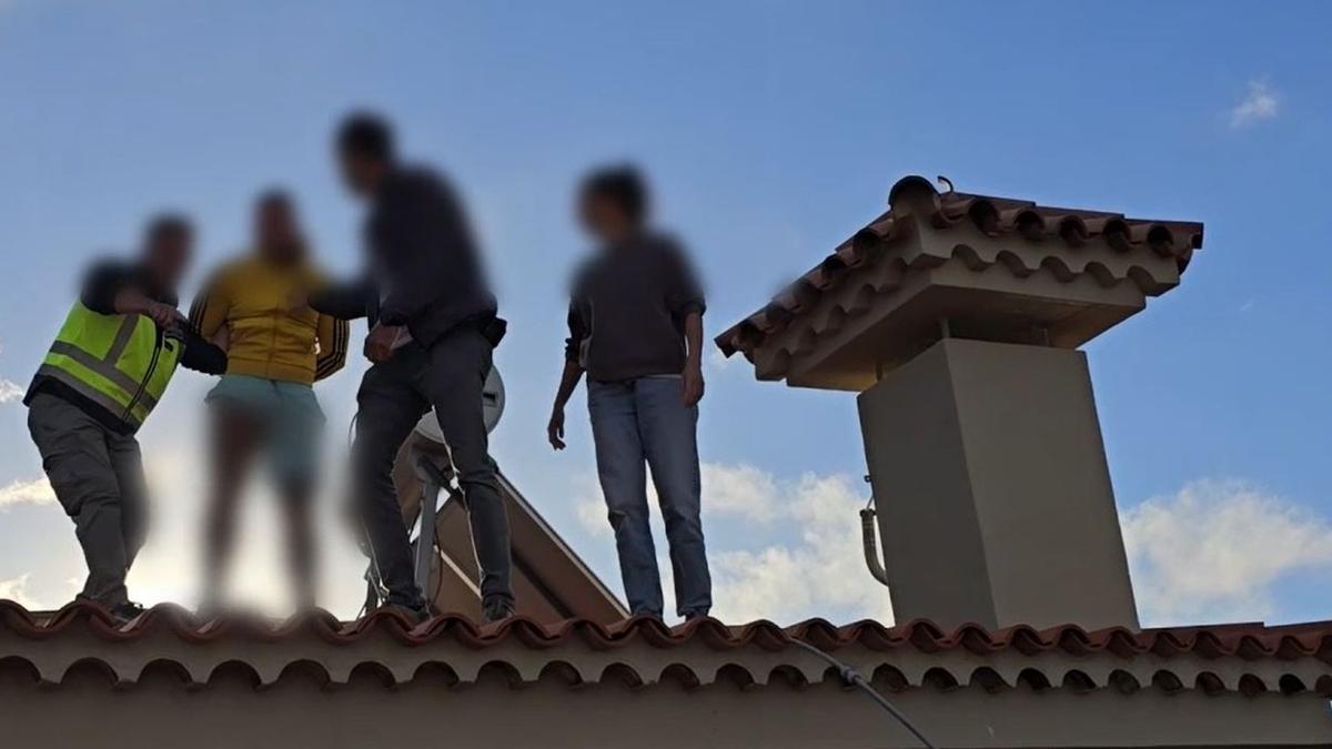 Detención del prófugo suizo en Tenerife.