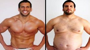 L’entrenador personal, Drew Manning, ha augmentant gairebé 40 quilos en poc més de 3 mesos.