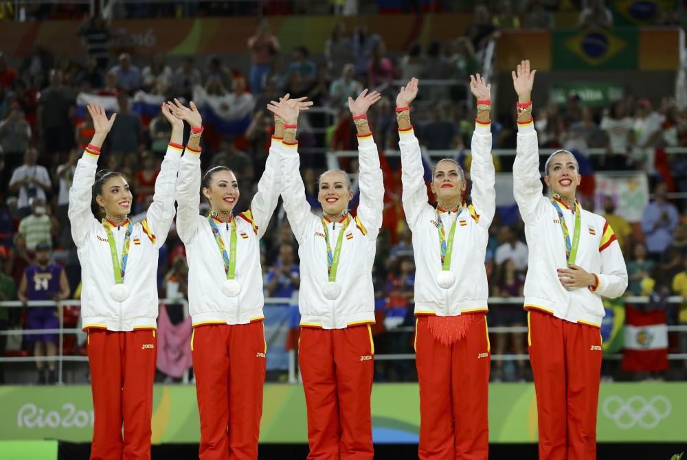 Olimpiadas Río 2016: España gana la plata en la final de gimnasia rítmica