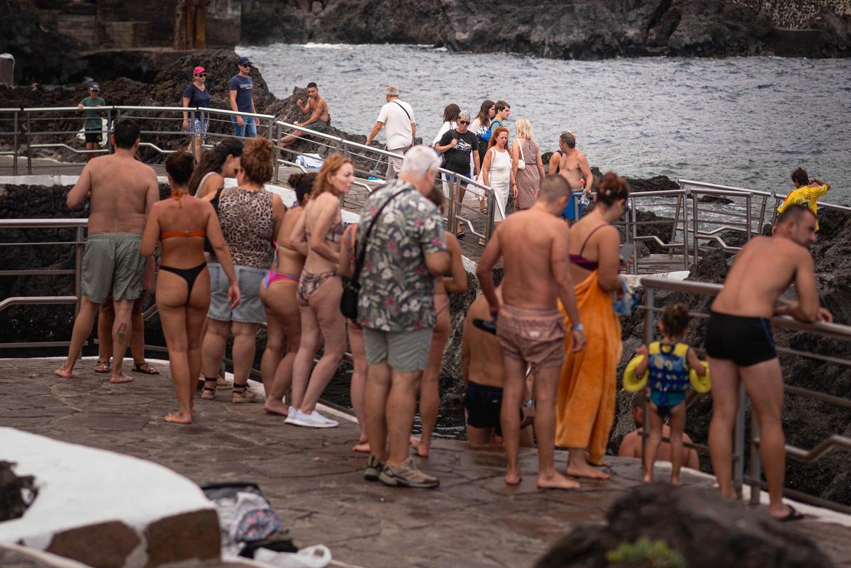 Una jornada en El Caletón, en Garachico Una jornada en El Caletón, en Garachico