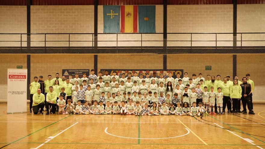 Presentación de los equipos del SD Cancienes.