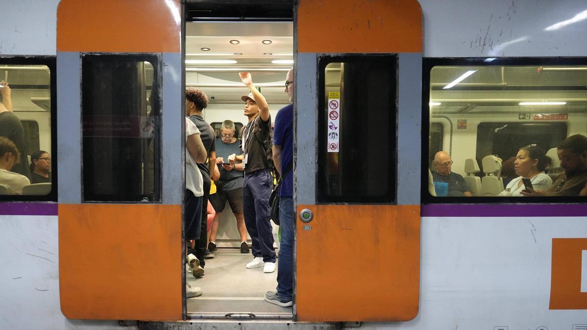 Foto de archivo de un tren de Rodalies