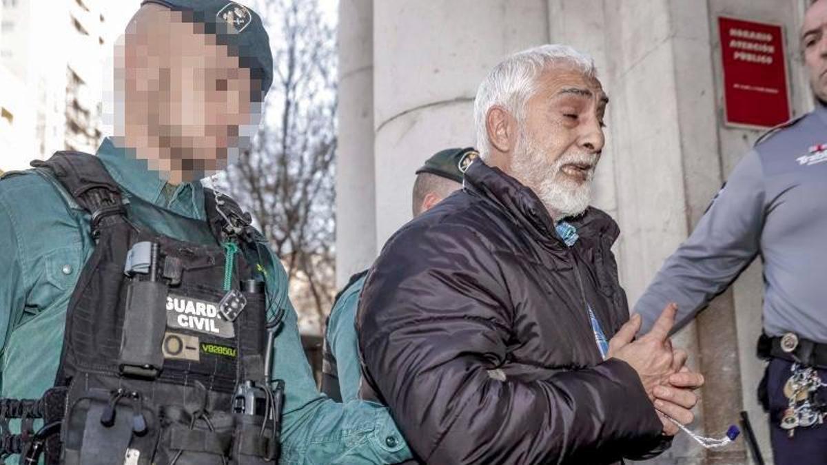 Carlos Cortés, el Charly, tras ser detenido el año pasado en la operación Jaque Mate.