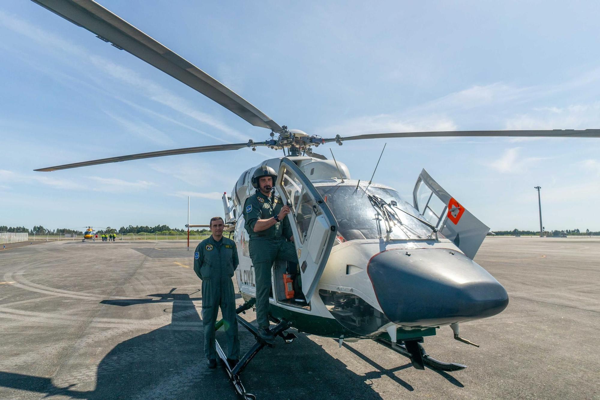 Aeródromo militar de Santiago. Visita a medios aéreos y terrestres en el marco del ejercicio Madrisar Samar 25