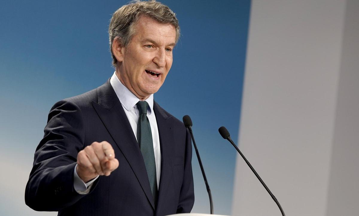 Feijóo denuncia el "col·lapse" d’Espanya i la "supèrbia" de l’Executiu