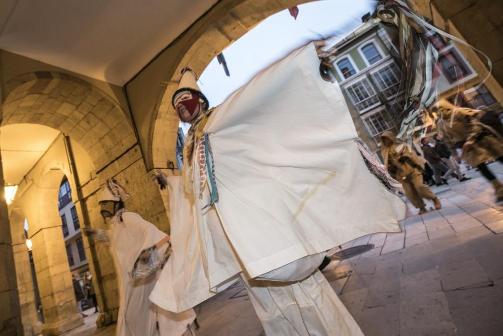 Carnaval 2018 por las calles del Oviedo antiguo