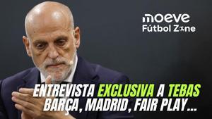 Moeve Fútbol Zone 1x06: Entrevista exclusiva a Tebas: Barça, Madrid, el fair play financiero...