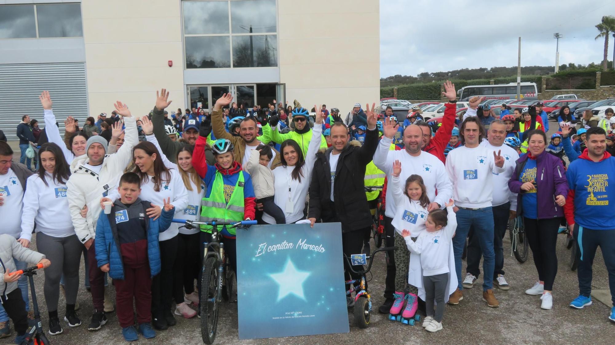 III Marcha sobre rudas contra el cáncer infantil de Monesterio