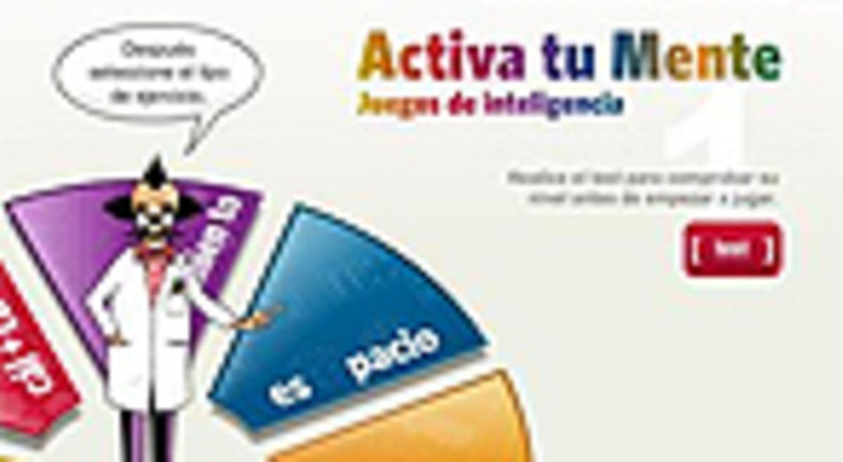’Activa tu mente’. ’Activa tu mente’.