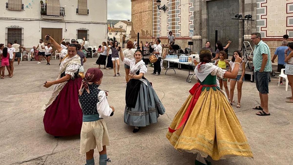Un momento de las fiestas de Petrés