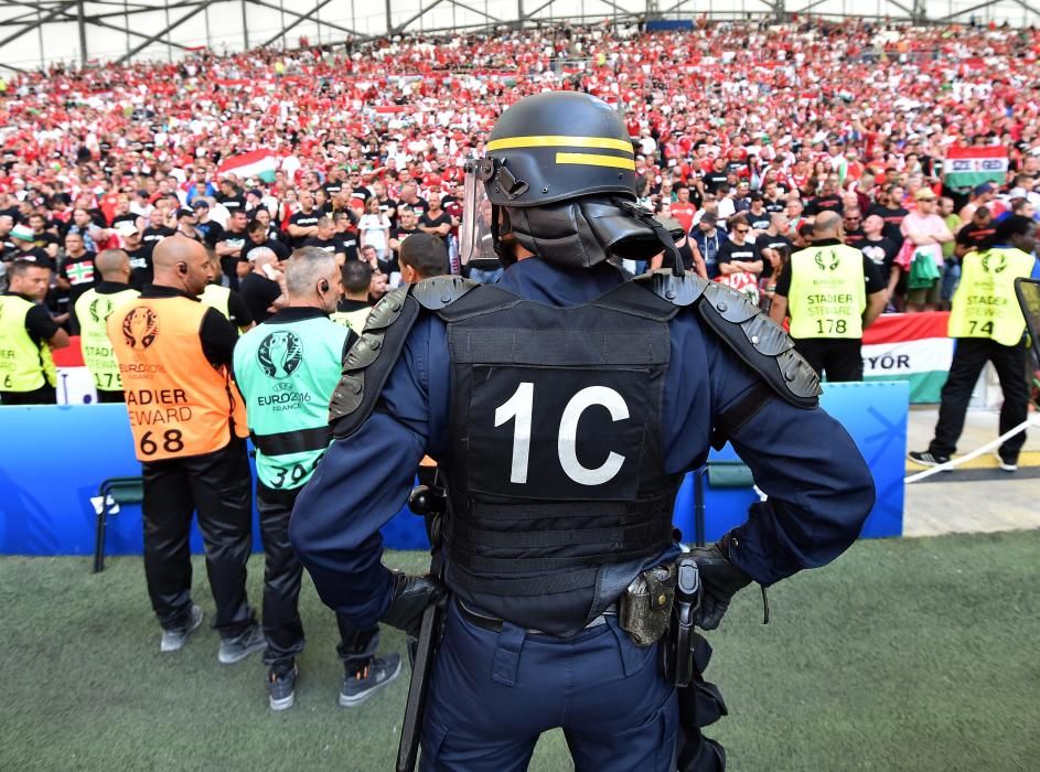 Eurocopa 2016: enfrentamientos entre húngaros y policía